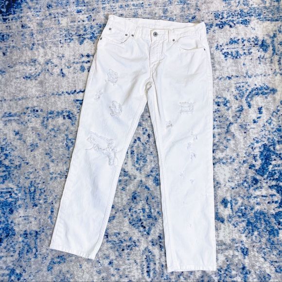 levi's 511 slim fit white